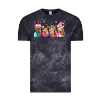 Cloud Black hair hustler coffee Vintage Tee - Jasminsmagicworld