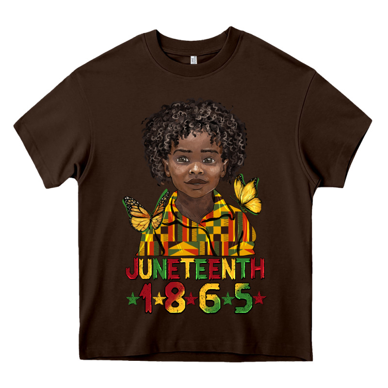 Juneteenth 1865 Black Boy Heavy Core Tee by BarkalooDesign | Teevron