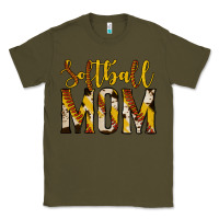 Army Green softball mom Classic Tee - Jasminsmagicworld