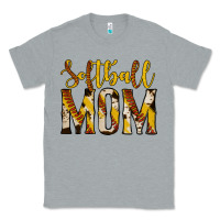 Heather Grey softball mom Classic Tee - Jasminsmagicworld
