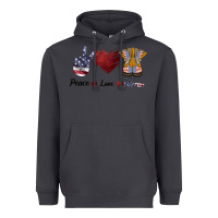 Smoke Peace Love Veteran Heavyweight Hoodie - Bettercallsaul