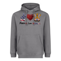 Storm Peace Love Veteran Heavyweight Hoodie - Bettercallsaul