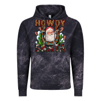 Cloud Black howdy santa Vintage Hoodie - AdoDesignShop