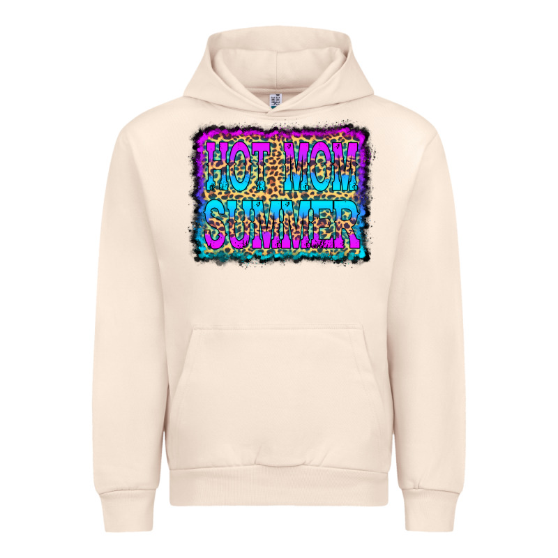 Hot Mom Summer Leopard Urban Hoodie by CowCowDesign | Teevron