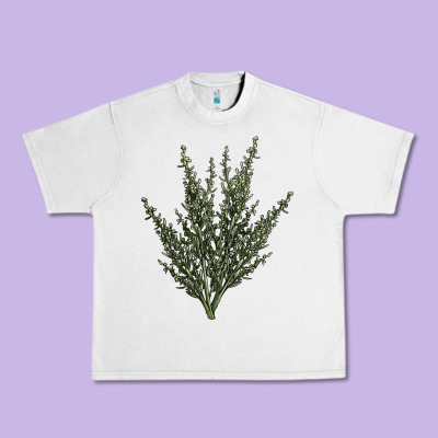 Botanical Sagebrush Illustrations Urban Heavy Tee Designed By Lillyallendesigns