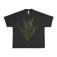 Pigment Black Botanical Sagebrush Illustrations Urban Heavy Tee - LillyAllenDesigns