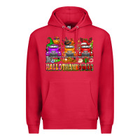 Cardinal Hallothanksmas trucks Premium Hoodie - texasbilliewilder