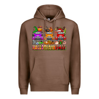 Chestnut Hallothanksmas trucks Premium Hoodie - texasbilliewilder