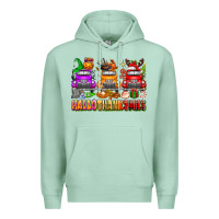 Seafoam Hallothanksmas trucks Premium Hoodie - texasbilliewilder