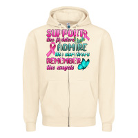 Sandshell Support The Lighters Admire The Survivors Remember The Angels Zipper Hoodie - BundleAndBundleShop