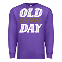 Purple National Old Stuff Day Funny Gift Premium Sweatshirt - Bettercallsaul