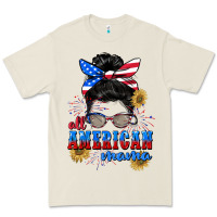 Bone All American Mama 4th of July Premium Tee - CowGirlArtShop