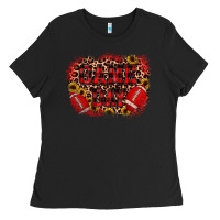 Black game day football Ladies Tee - JahusDesignShop