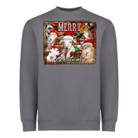 Storm merry christmas goats Heavyweight Sweatshirt - Jasminsmagicworld