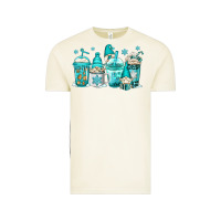 Vintage Arctic winter christmas gnomes coffee cups Vintage Tee - Jasminsmagicworld