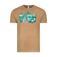 Vintage Camel winter christmas gnomes coffee cups Vintage Tee - Jasminsmagicworld