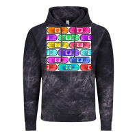 Cloud Black plaster seamless pattern Vintage Hoodie - BundleAndBundleShop