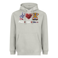 Moon Dust Peace Love Veteran Heavyweight Hoodie - Bettercallsaul