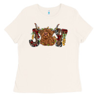 Bone joy highland cow Ladies Tee - RanaPortraitStore
