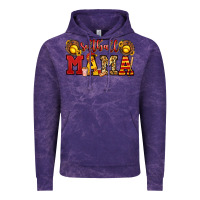 Cloud Purple softball mama Vintage Hoodie - Jasminsmagicworld
