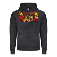 Vintage Black softball mama Vintage Hoodie - Jasminsmagicworld