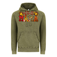 Vintage Olive softball mama Vintage Hoodie - Jasminsmagicworld