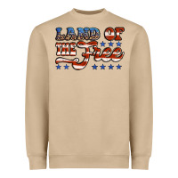 Mushroom land of the free america Heavyweight Sweatshirt - Jasminsmagicworld