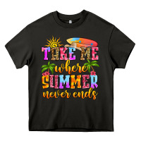 Asphalt take me where summer never ends Heavy Core Tee - Zillion Design Studio