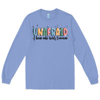 Colony Blue unafraid Long Sleeve Tee - MaliasSmallBusiness