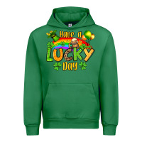 Emerald St. Patrick's Have a lucky day Urban Hoodie - OliviaCreatesArt
