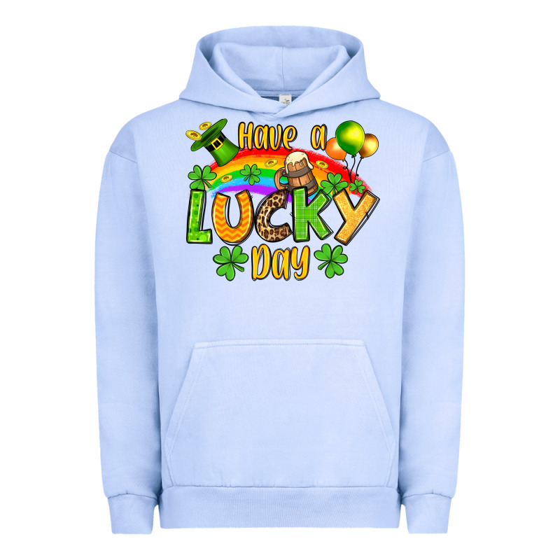 St. Patrick's Have A Lucky Day Urban Hoodie by OliviaCreatesArt | Teevron