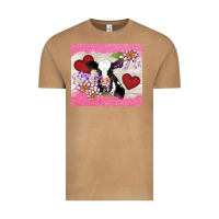 Vintage Camel lotus heart cow valentine Vintage Tee - AdoDesignShop