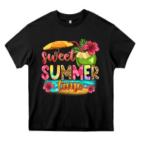 Black sweet summer time Heavy Core Tee - Zillion Design Studio