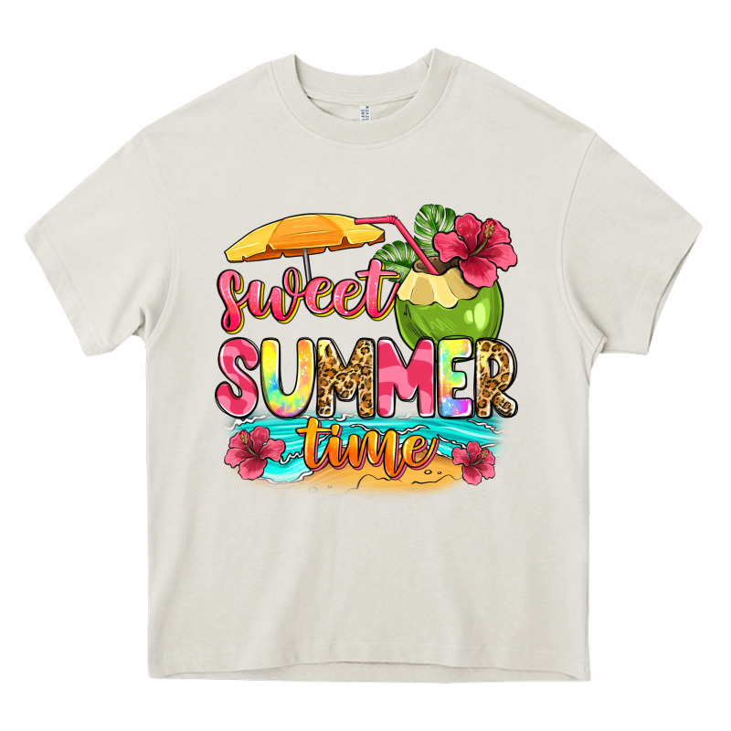 Sweet Summer Time Heavy Core Tee by Zillion Design Studio | Teevron