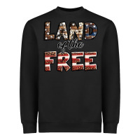 Black Land of the free America western pattern Heavyweight Sweatshirt - Jasminsmagicworld