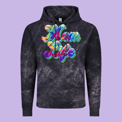 Mom Life Vintage Hoodie Designed By Jahusdesignshop