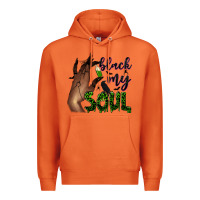 Carrot Black my soul Premium Hoodie - NancyCooperArtShop