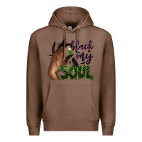 Chestnut Black my soul Premium Hoodie - NancyCooperArtShop
