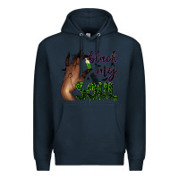 Navy Black my soul Premium Hoodie - NancyCooperArtShop