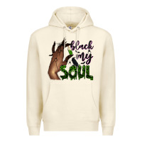 Sandshell Black my soul Premium Hoodie - NancyCooperArtShop