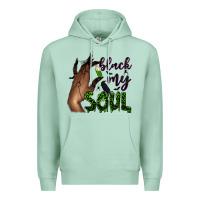 Seafoam Black my soul Premium Hoodie - NancyCooperArtShop