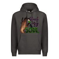 Smoke Black my soul Premium Hoodie - NancyCooperArtShop