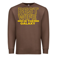 Chestnut BEST WIFE IN THE GALAXY Premium Sweatshirt - Bettercallsaul