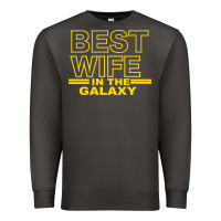 Smoke BEST WIFE IN THE GALAXY Premium Sweatshirt - Bettercallsaul