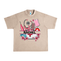French Oak costom name nurse hat and elements Urban Heavy Tee - AdoDesignShop