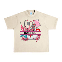 Sandshell costom name nurse hat and elements Urban Heavy Tee - AdoDesignShop