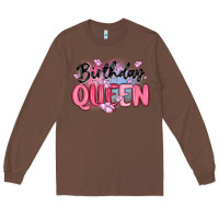 Chestnut birthday queen Long Sleeve Tee - MaliasSmallBusiness