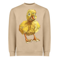 Mushroom Baby Duck Heavyweight Sweatshirt - LillyAllenDesigns