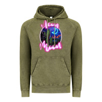 Neon Moon Vintage Hoodie | Teevron