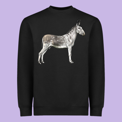 Andalusian Donkey Heavyweight Sweatshirt Designed By Lillyallendesigns